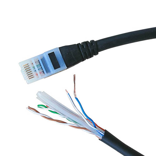 PU LED Rj45 Cable for low temperature 100m