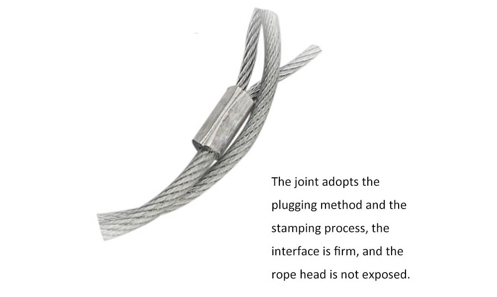 Edging thickening stage Safety ropeEdging thickening stage Safety ropeEdging thickening stage Safety rope