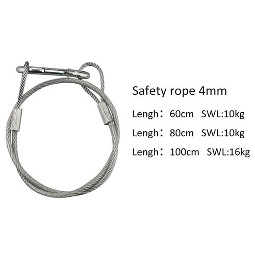 Edging thickening stage Safety rope