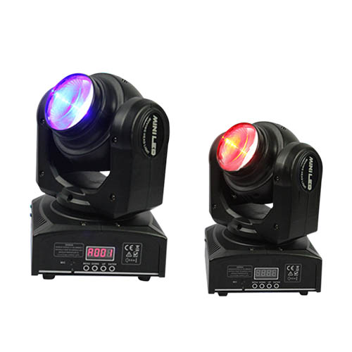 Pro party light RGBW 4-in-1 double side beam mini led moving head