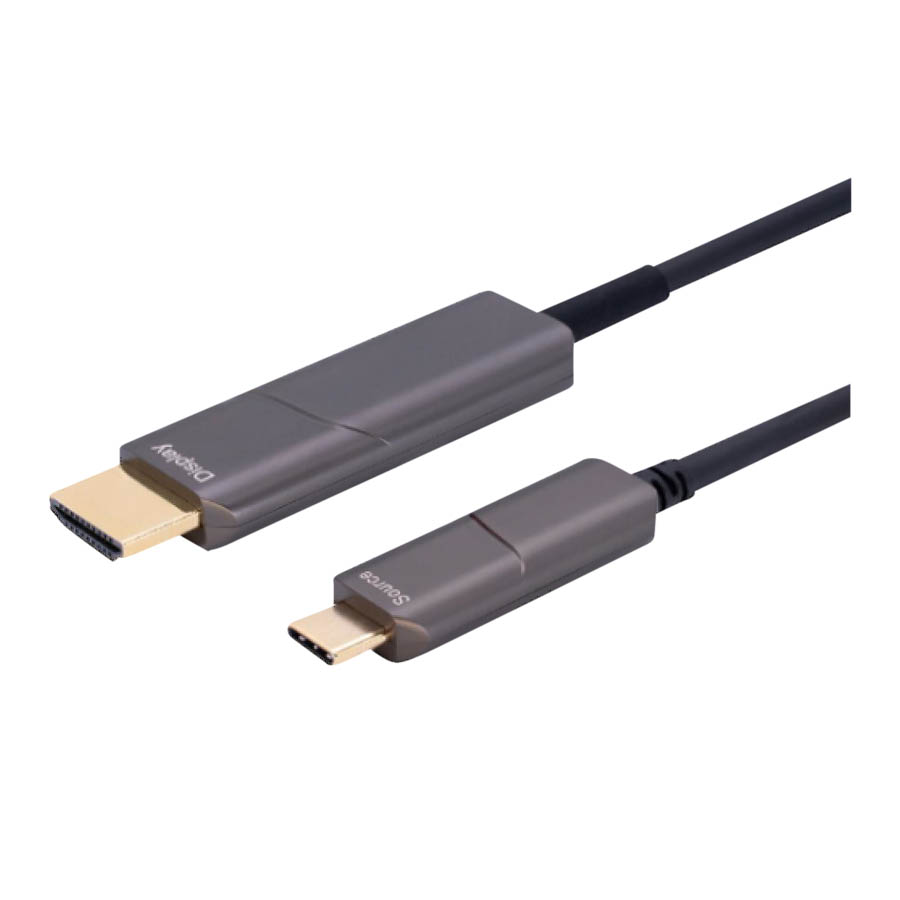 TYPE C to HDMI Optoelectronic Hybrid Cable
